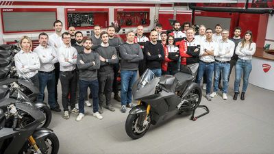 Ducati V21L MotoE Electric Prototype Begins Production In Bologna