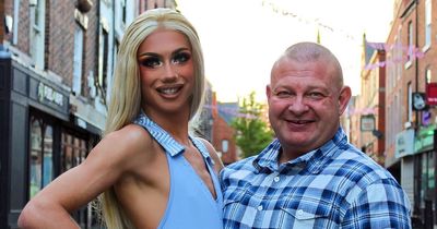 Dad travelled nearly 300 miles to see son perform for first time in drag