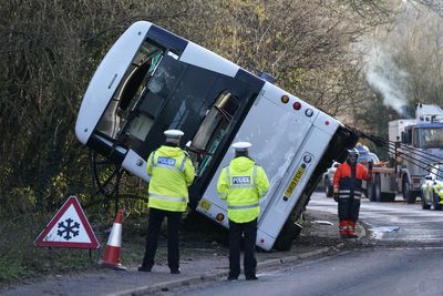Some left needing surgery after dozens injured in double-decker bus crash