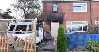 Several pets killed in fire which started in caravan and spread to house in Cardiff
