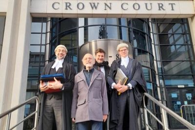 Anti-apartheid trio’s convictions quashed after 51 years over lying Met officer