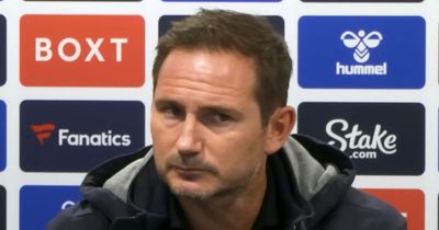 Frank Lampard addresses Everton 'problem' and makes 'competitive' transfer claim