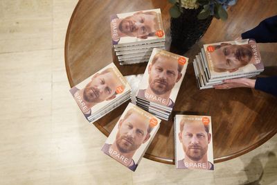 Prince Harry’s memoir Spare becomes fastest-selling non-fiction book in UK since records began