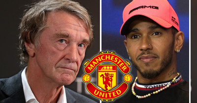 Lewis Hamilton has hinted at Man Utd role as Sir Jim Ratcliffe confirms takeover bid