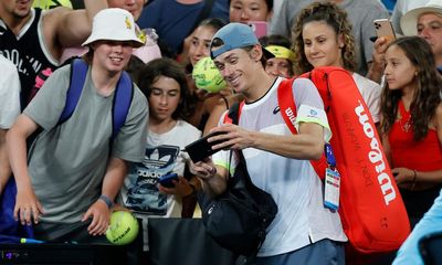Australian Open: De Minaur steps into Kyrgios’s shoes and sweeps aside Hsu