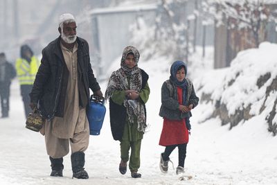 Afghans braving severe cold face stark choice: Food or warmth