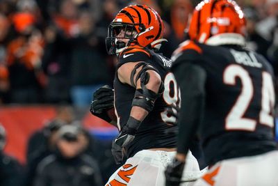Watch: Sam Hubbard was mic’d up for record-breaking playoff fumble return TD
