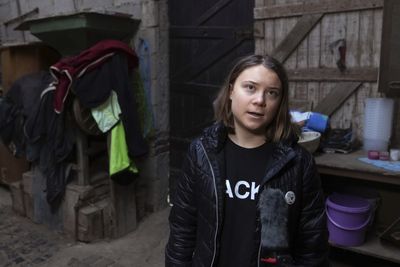 Greta Thunberg was detained by German police while protesting a coal mine expansion