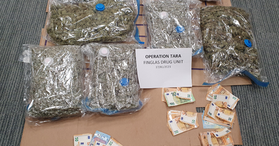 Man arrested and charged after drugs worth €140k and €10k cash found in Finglas raid