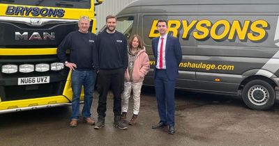 Brysons Haulage motoring along nicely with £2m funding