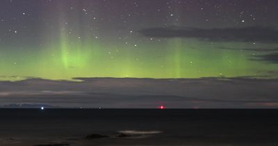 Live webcam shows Northern Lights over Scotland right now