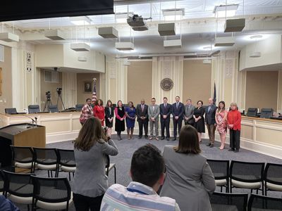 First Lexington Council meeting with six new members held at City Hall