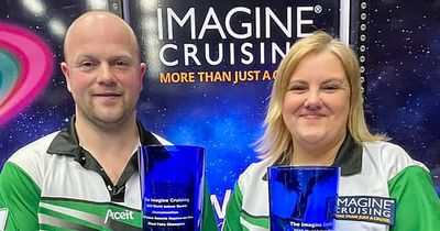 Kirkliston’s Ceri Ann Glen bags another world title with Mixed Pairs success