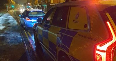 Police shame multiple drivers for 'stupid speeds' on Ashton Road in Oldham in icy conditions during early hours