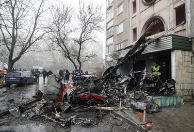 Ukraine-Russia news – live: Minister among at least 18 dead in helicopter crash near Kyiv nursery