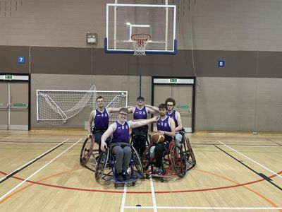 Scottish university launches its first-ever wheelchair basketball team