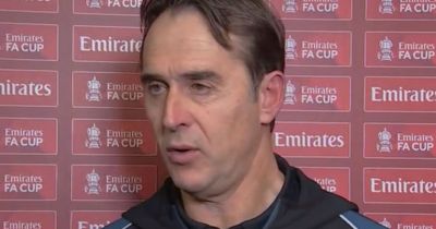 Julen Lopetegui makes 'sad and frustrated' claim after Liverpool beat Wolves