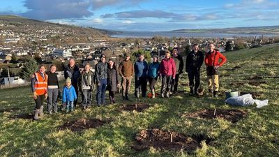 Community woodland plan takes root with thousands of trees