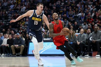 Jokic triple sparks Denver over Portland, Spurs stun Nets