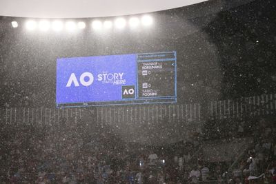 Players grumble as more rain hits Australian Open