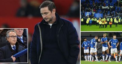 Inside Frank Lampard's 12 months at Everton amid fan fury and 'sack the board' protests