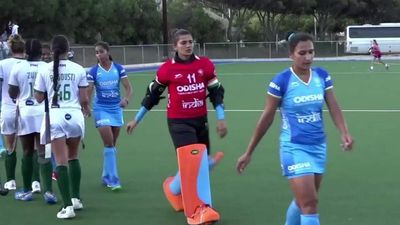 India women's hockey team crushes South Africa 7-0
