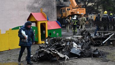 Ukraine’s interior minister, deputy among 14 killed in helicopter crash near Kyiv