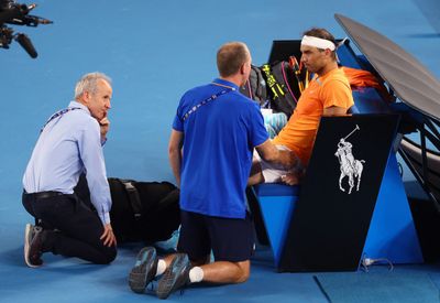Injured Nadal exits Australian Open