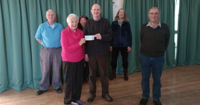 Gatehouse Community Centre receives boost from Gatehouse Carpet Bowling Club