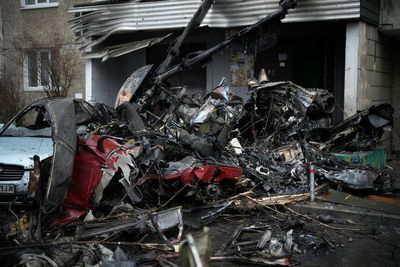 Ukraine’s interior minister among 16 killed as helicopter crashes near Kyiv nursery