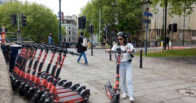 New e-scooter rental scheme in Bristol will see parking spaces on roads instead of pavements