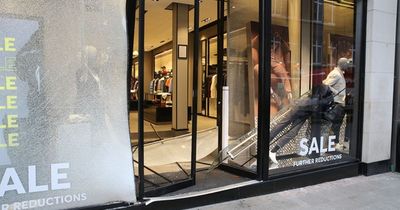 Car rams into Grafton Street store before thieves make off with quantity of luxury clothes