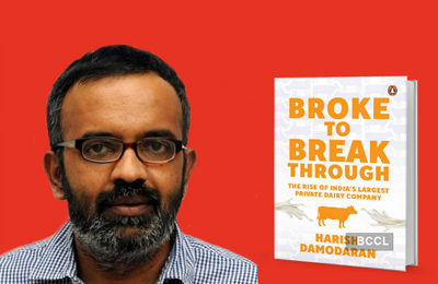Harish Damodaran wins Gaja Capital Business Book Prize 2022 for ‘Broke to Breakthrough’