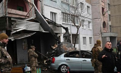Ukraine’s interior minister killed in helicopter crash
