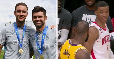 Stuart Broad trolls James Anderson as LeBron James is left feeling old by rival's comment