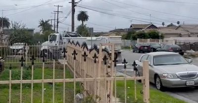 Man crashes huge truck into wife's house as she cries he's 'trying to kill' her