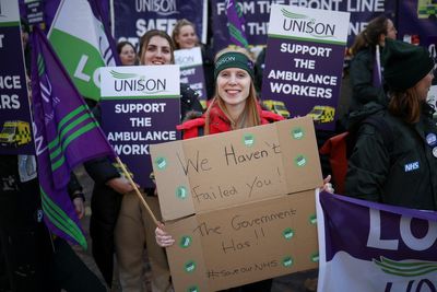 Ambulance staff to join striking nurses with coordinated walkouts next month