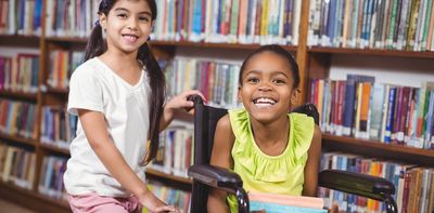 A librarian recommends 5 fun fiction books for kids and teens featuring disabled characters