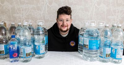 'Tap water hater' bathes in bottled water and spends over £4,000 a year filling up the tub