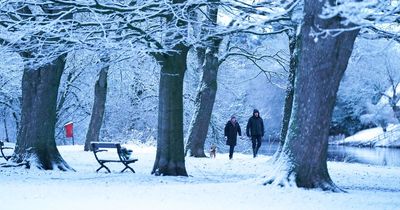 Everywhere it's snowing across the UK right now as bitter temperatures freeze Britain