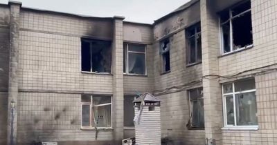 Ukraine helicopter crash: Inside charred nursery gutted by explosion that killed 18