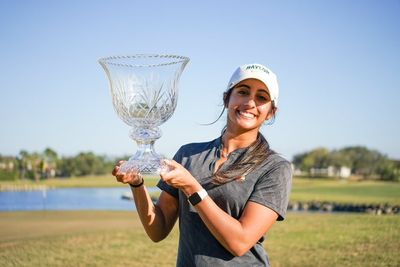 Ashleen Kaur wins ANNIKA Invitational title after walk-off eagle