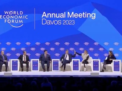Anger as Sinema and Manchin high five at Davos summit over pledge not to reform filibuster