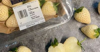 Marks and Spencer shoppers hunt for white strawberries that have 'pineapple and vanilla' aroma