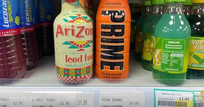 Corner shop in Wales spotted selling Prime energy drinks for £10 a bottle
