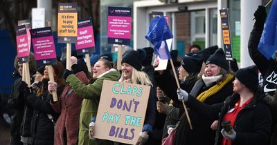 Agitation and solidarity: Nurses ensure their voices are heard on historic day on Greater Manchester's picket lines