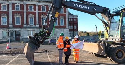 Work gets underway on new Barry transport interchange