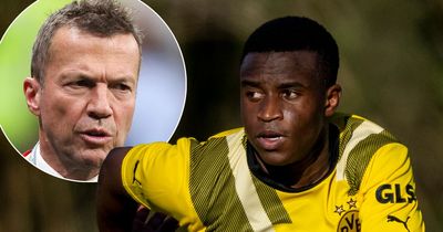 Lothar Matthaus warns Youssoufa Moukoko against Newcastle United move