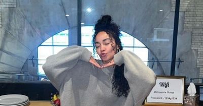 Leigh-Anne Pinnock gets emotional as she hits music studio ahead of first solo track