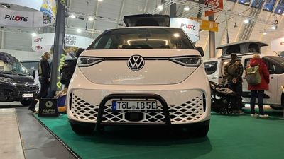 Volkswagen ID Buzz Becomes A Camper In Germany